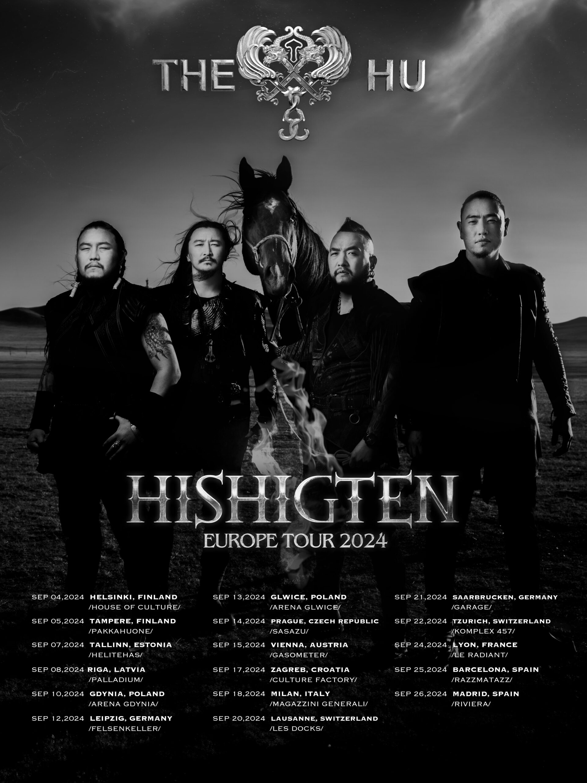 The HU Announce 2024 European Tour Devil s Gate Music